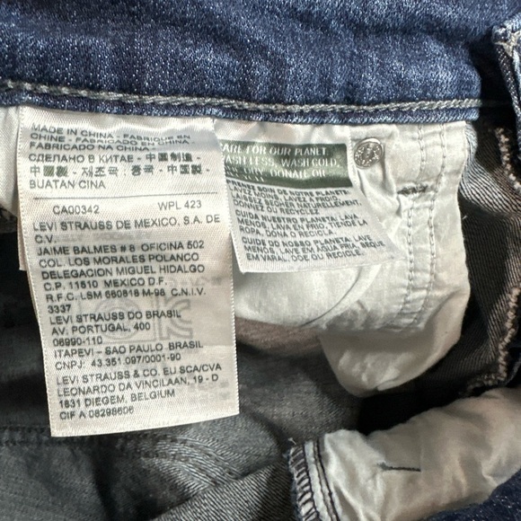Levi Strauss Womens Jeans, 10M, W30 L32, Mid-rise Skinny - Picture 11 of 12